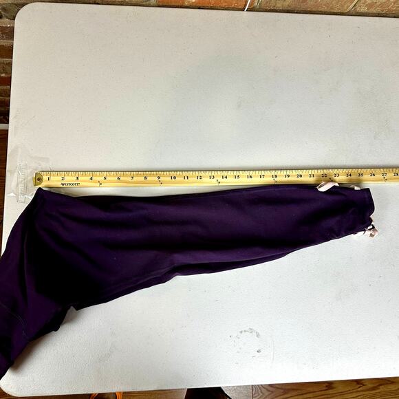 Old Navy Active Go Dry Criss Cross Ankle Leggings Purple‎ - Size S/P - Picture 6 of 6